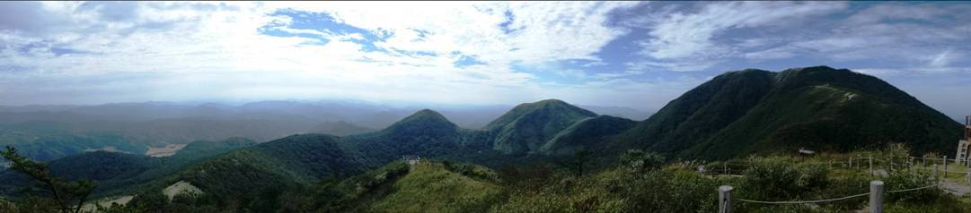 三瓶山連峰