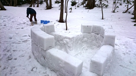 さんべ志学の雪あかり2014