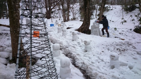 さんべ志学の雪あかり2014